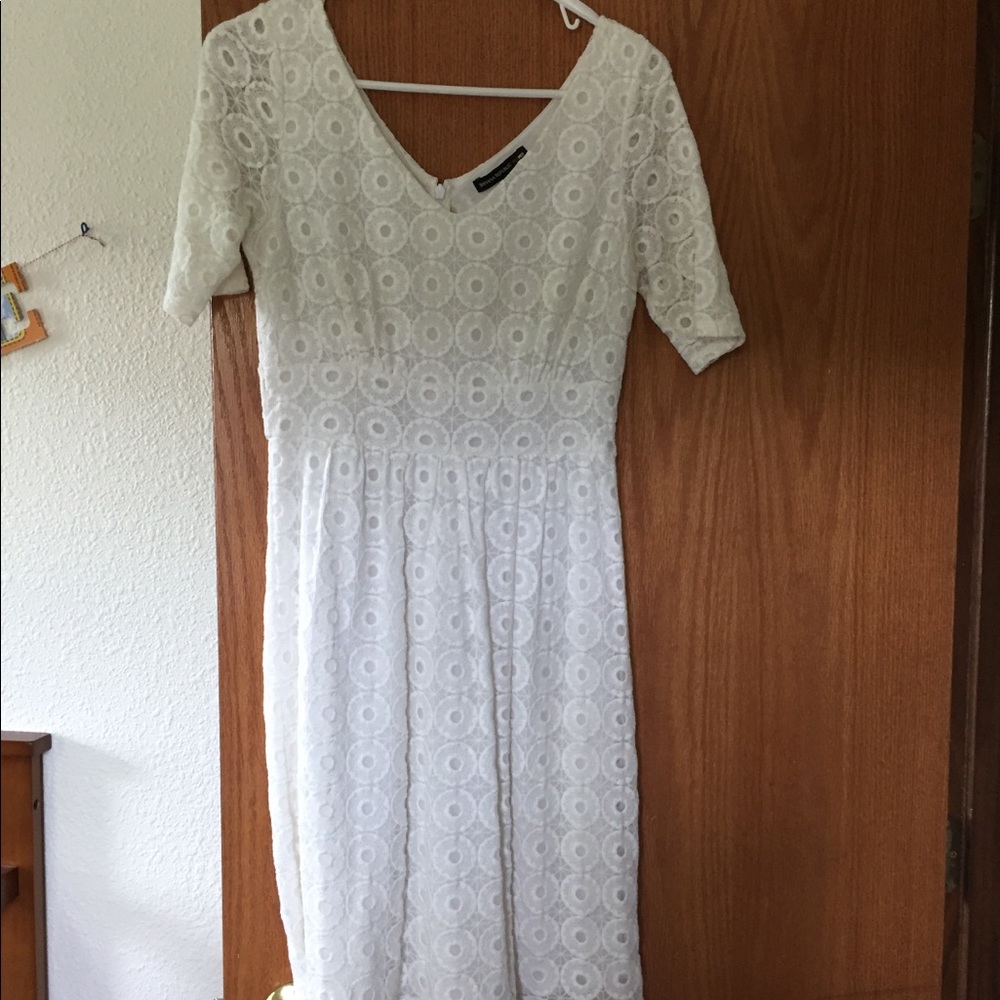 Banana Republic Mad Men Collection Eyelet Dress